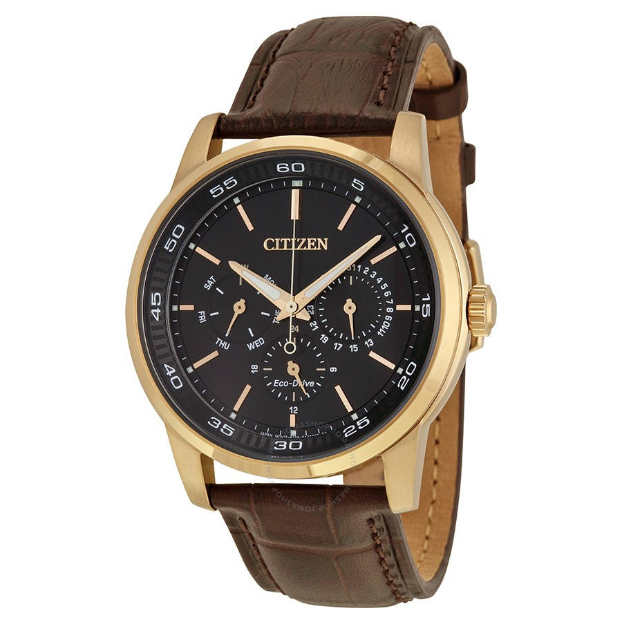 Men's citizen clearance watch leather band