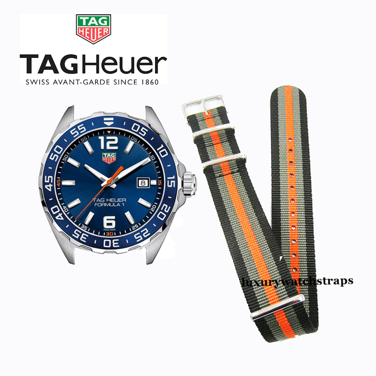 Tag heuer clearance straps for sale