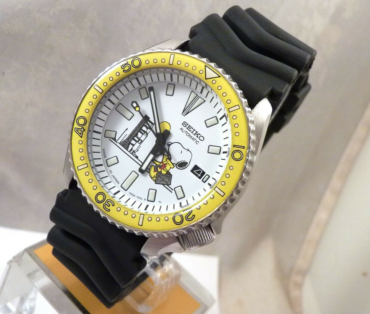 Seiko 7002 clearance yellow dial