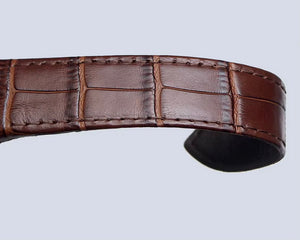 Superb Leather Strap for Cartier Santos 20mm 23mm