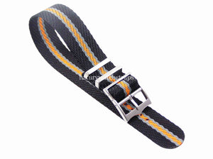 Premium fabric watch strap for Citizen Eco-Drive watches.