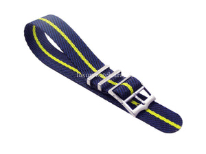 Premium fabric watch strap for Citizen Eco-Drive watches.