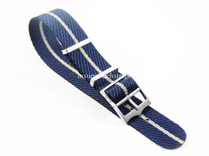 Premium fabric watch strap for Citizen Eco-Drive watches.