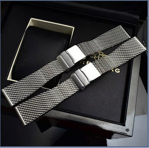 Ultimate Steel Mesh Strap for Breitling.