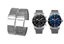 Load image into Gallery viewer, Ultimate Steel Mesh Strap for Breitling.
