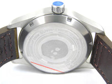 Load image into Gallery viewer, MILITARY BROADARROW WATCH WITH JAPANESE AUTOMATIC MOVEMENT THICK LEATHER STRAP
