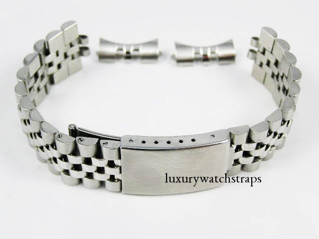 Buy 18mm 20mm Stainless Steel Jubilee Band for Various Watches Online in  India  Etsy