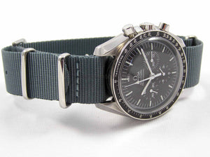 Gun metal ballistic nylon Nato® watch strap