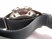 Load image into Gallery viewer, Gun metal ballistic nylon Nato® watch strap
