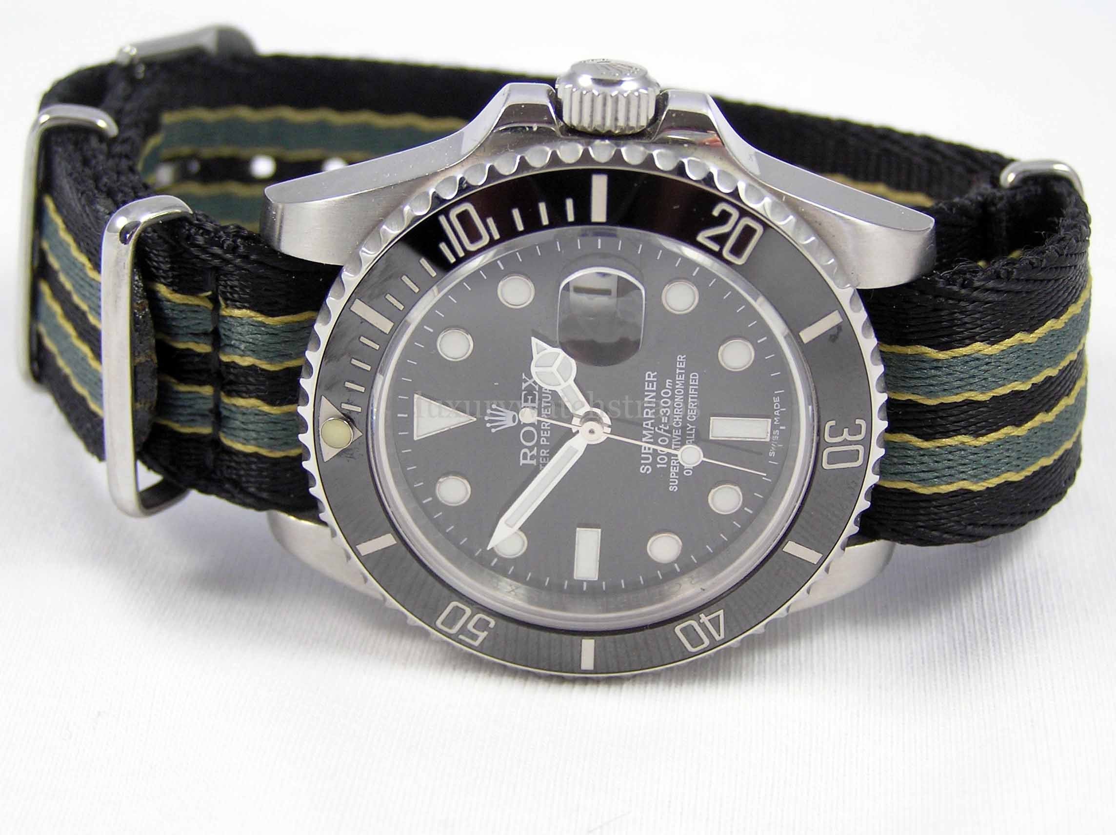 James bond rolex nato strap sale