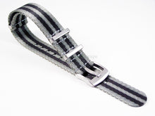 Load image into Gallery viewer, Dense Twill Premium NATO watch strap for ALL 20mm watches Reverse Bond
