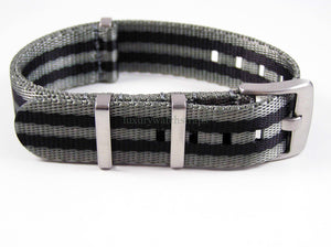 Dense Twill Premium NATO watch strap for ALL 20mm watches reverse bond