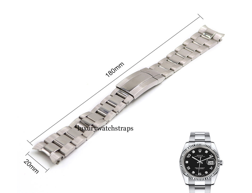 Superb quality stainless steel watch strap bracelet for Rolex